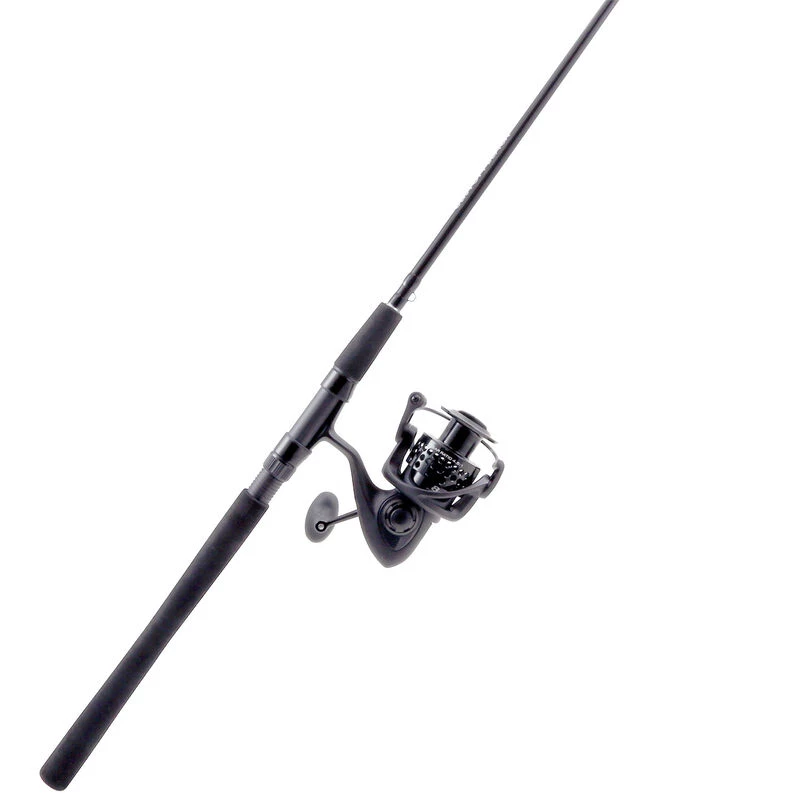 OKUMA 7' Custom Black Series Inshore Spinning Combo, Size 55 Reel - Image 3