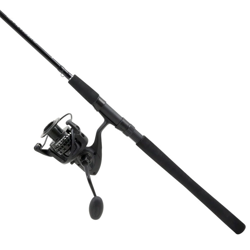 OKUMA 7' Custom Black Series Inshore Spinning Combo, Size 55 Reel - Image 5