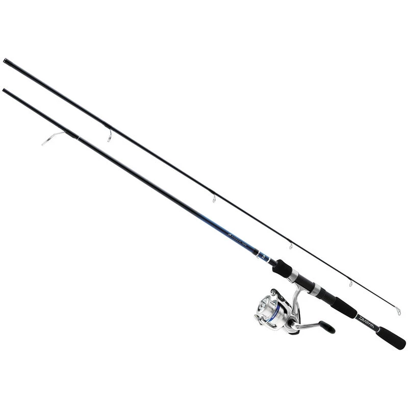 DAIWA 6'6" D-Shock with DSK-B Reel, Fiberglass Spinning Rod Combo