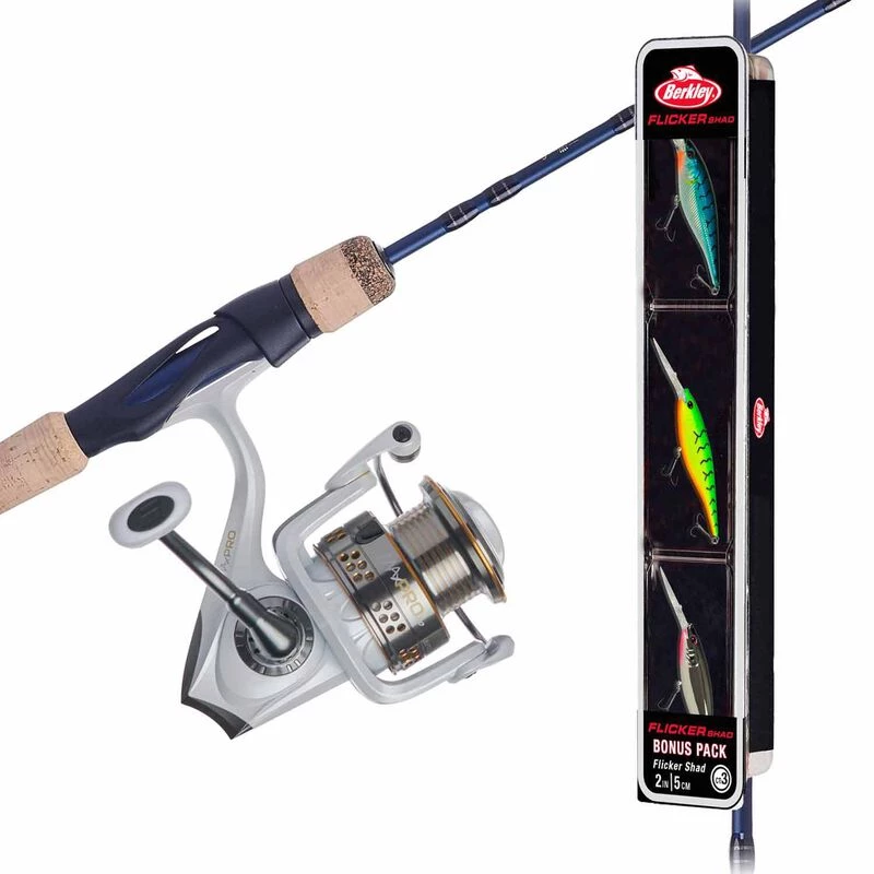 FENWICK 6'6" Abu Garcia Max Pro Combo with Berkley Flicker Shad