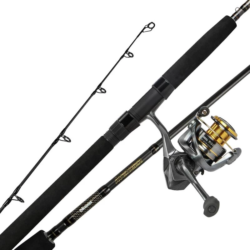 OKUMA 7' Avenger 3000 Medium/Heavy Power Spinning Combo - Image 2