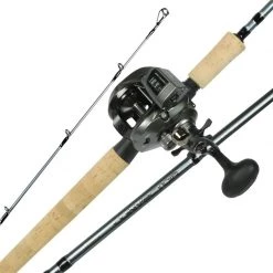 OKUMA 8'6" Convector Low Profile Line Counter Reel Telescoping Conventional Combo